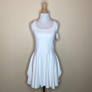NWT white tennis dress, size S, tenniscore from a smoke free and pet free home🎾